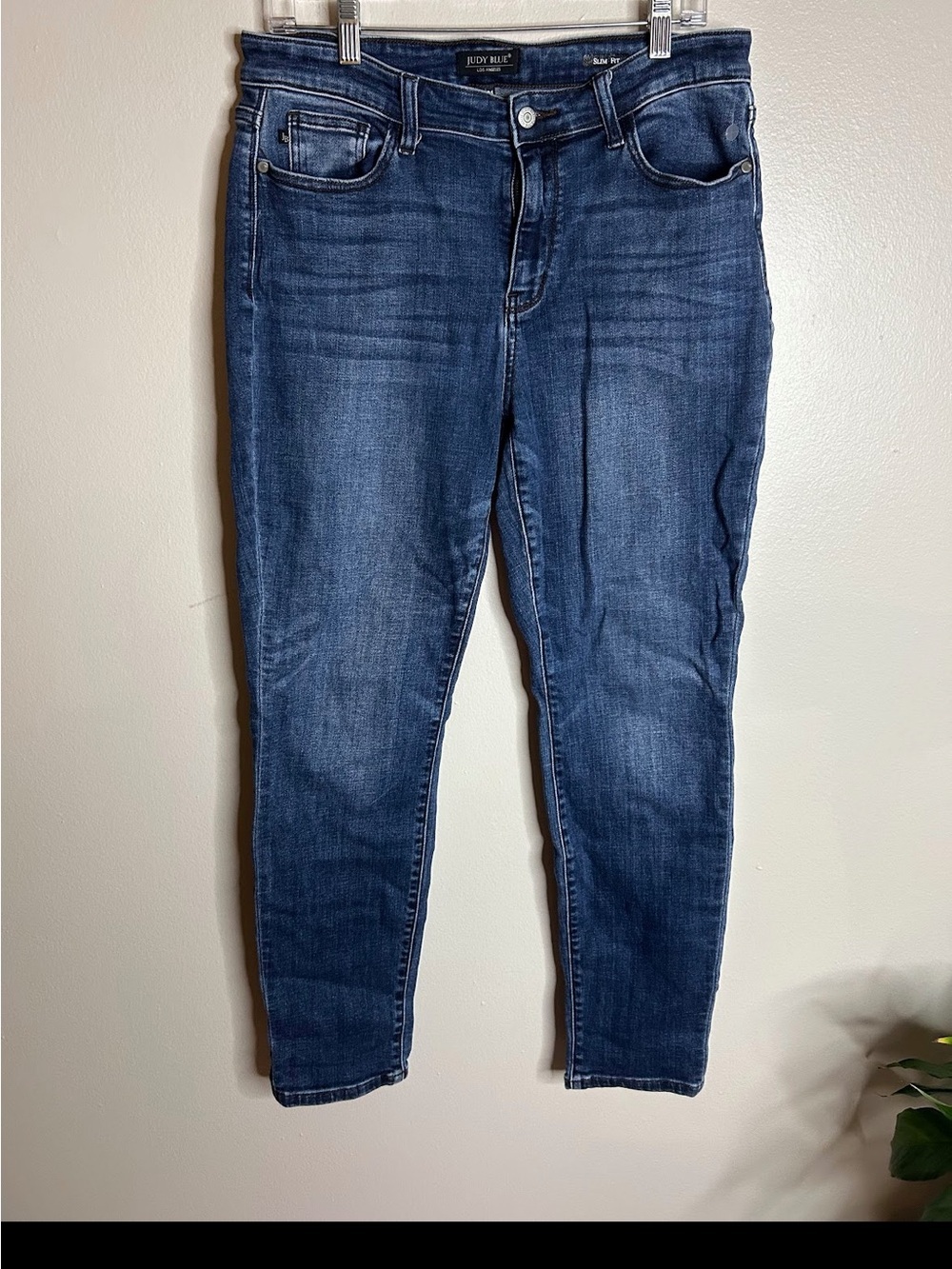 Judy Blue Jeans Womens 31 Slim Fit Stretchy Comfort Casual Modest Mid Rise